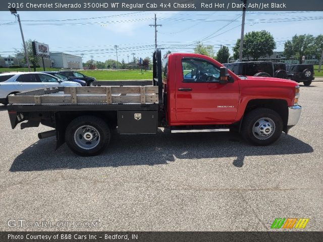 2016 Chevrolet Silverado 3500HD WT Regular Cab 4x4 Chassis in Red Hot