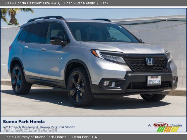 2019 Honda Passport Elite AWD in Lunar Silver Metallic