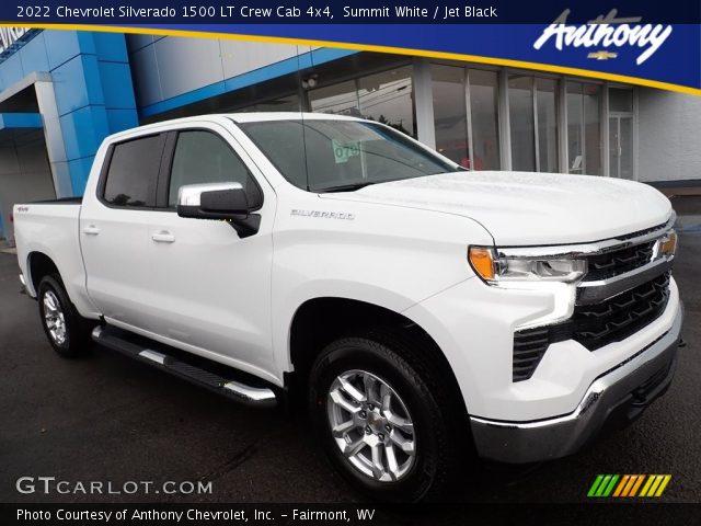 2022 Chevrolet Silverado 1500 LT Crew Cab 4x4 in Summit White