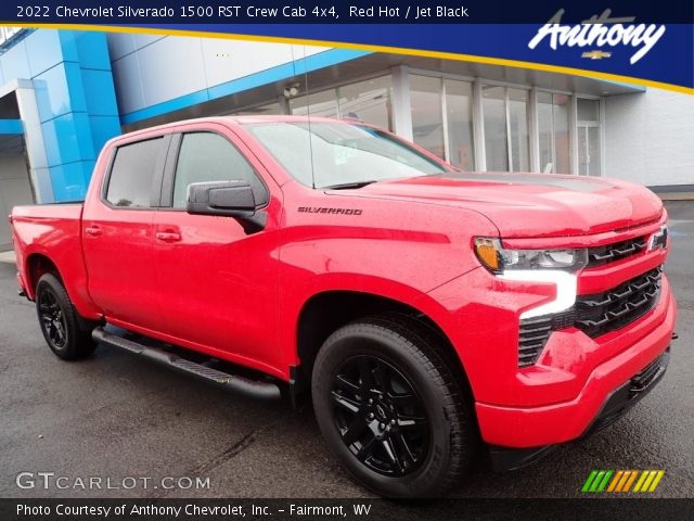 2022 Chevrolet Silverado 1500 RST Crew Cab 4x4 in Red Hot