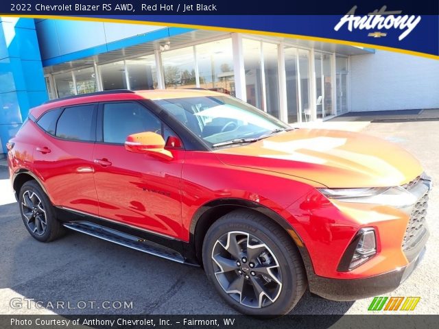 2022 Chevrolet Blazer RS AWD in Red Hot