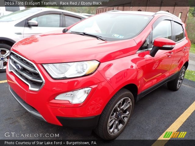 2019 Ford EcoSport Titanium in Race Red