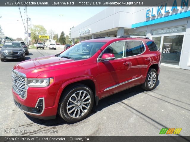 2022 GMC Acadia Denali in Cayenne Red Tintcoat