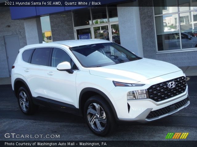 2021 Hyundai Santa Fe SE AWD in Quartz White