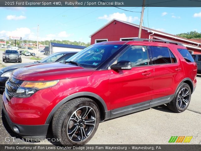 2015 Ford Explorer Sport 4WD in Ruby Red