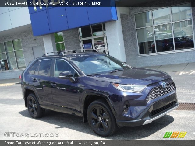 2021 Toyota RAV4 XSE AWD Hybrid in Blueprint