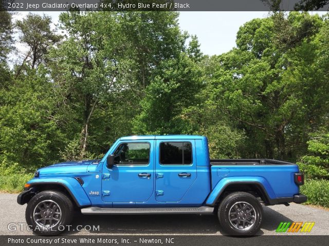 2022 Jeep Gladiator Overland 4x4 in Hydro Blue Pearl