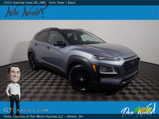 2020 Hyundai Kona SEL AWD in Sonic Silver