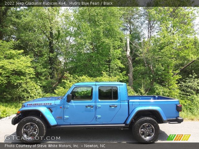 2022 Jeep Gladiator Rubicon 4x4 in Hydro Blue Pearl