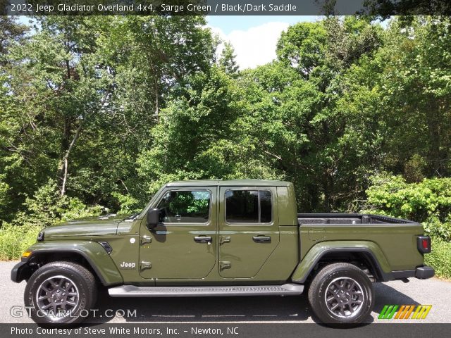 2022 Jeep Gladiator Overland 4x4 in Sarge Green