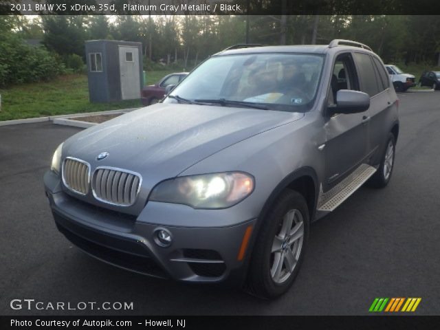 2011 BMW X5 xDrive 35d in Platinum Gray Metallic