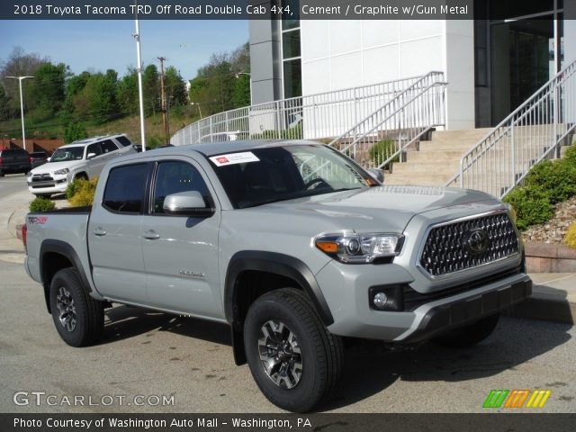 2018 Toyota Tacoma TRD Off Road Double Cab 4x4 in Cement