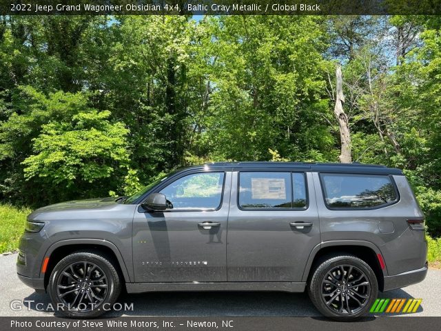 2022 Jeep Grand Wagoneer Obsidian 4x4 in Baltic Gray Metallic