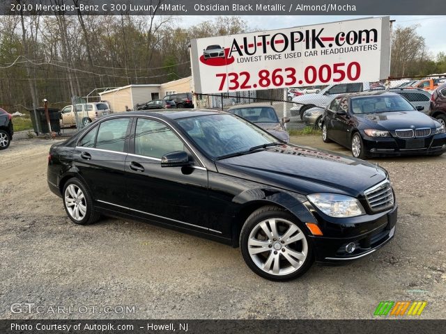 2010 Mercedes-Benz C 300 Luxury 4Matic in Obsidian Black Metallic