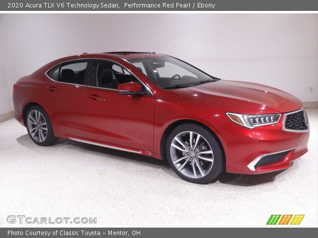 2020 Acura TLX V6 Technology Sedan in Performance Red Pearl