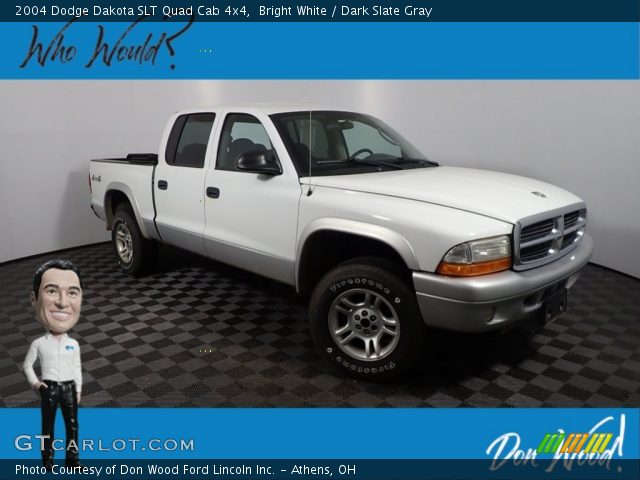 2004 Dodge Dakota SLT Quad Cab 4x4 in Bright White