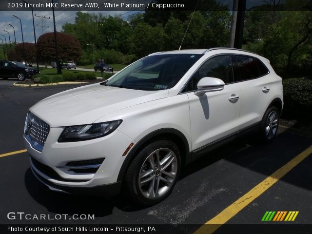 2019 Lincoln MKC Reserve AWD in White Platinum