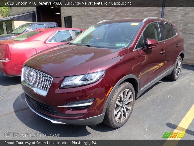 2019 Lincoln MKC Reserve AWD in Burgundy Velvet Metallic