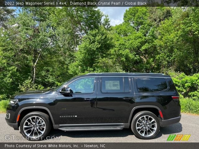 2022 Jeep Wagoneer Series II 4x4 in Diamond Black Crystal Pearl