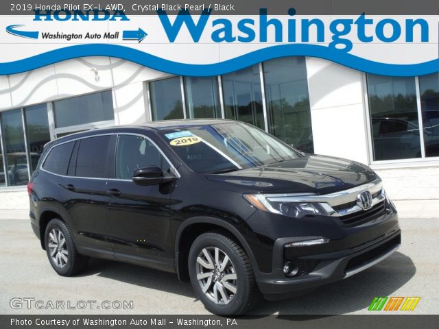 2019 Honda Pilot EX-L AWD in Crystal Black Pearl