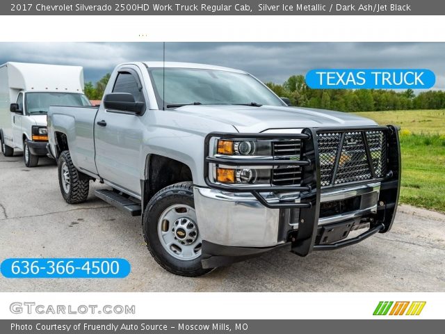 2017 Chevrolet Silverado 2500HD Work Truck Regular Cab in Silver Ice Metallic