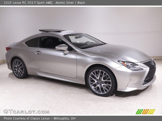 2015 Lexus RC 350 F Sport AWD in Atomic Silver