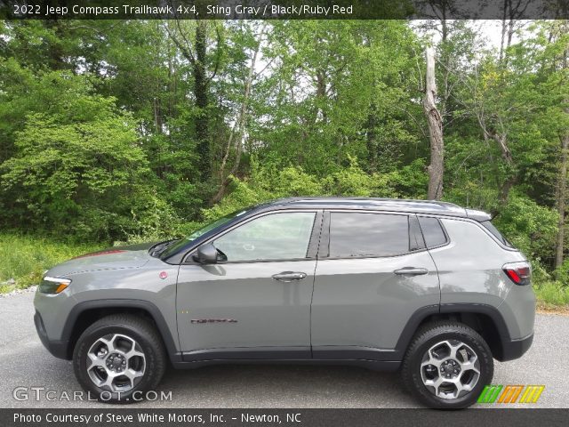 2022 Jeep Compass Trailhawk 4x4 in Sting Gray