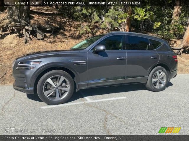 2021 Genesis GV80 3.5T Advanced Plus AWD in Himalayan Gray