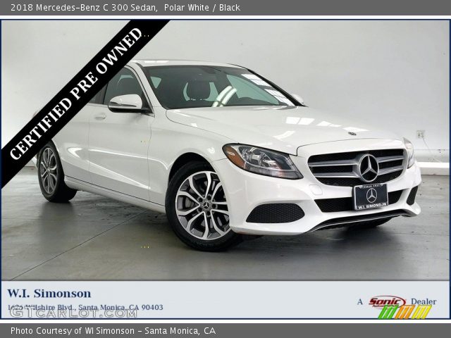 2018 Mercedes-Benz C 300 Sedan in Polar White