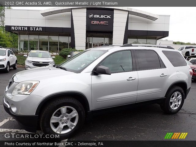 2012 GMC Acadia SL AWD in Quicksilver Metallic