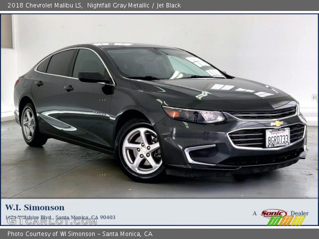 2018 Chevrolet Malibu LS in Nightfall Gray Metallic