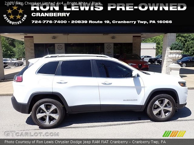 2021 Jeep Cherokee Limited 4x4 in Bright White