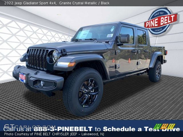 2022 Jeep Gladiator Sport 4x4 in Granite Crystal Metallic