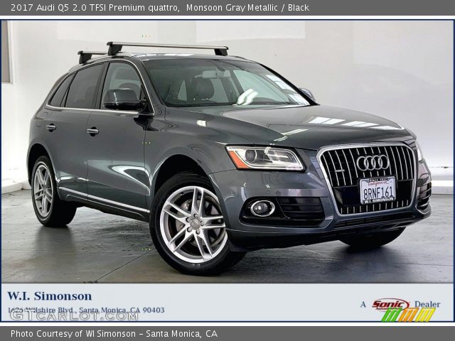 2017 Audi Q5 2.0 TFSI Premium quattro in Monsoon Gray Metallic