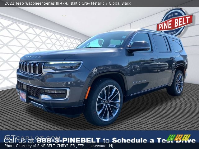 2022 Jeep Wagoneer Series III 4x4 in Baltic Gray Metallic