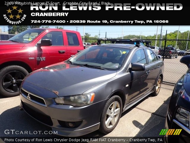 2009 Mitsubishi Lancer ES Sport in Graphite Gray Pearl