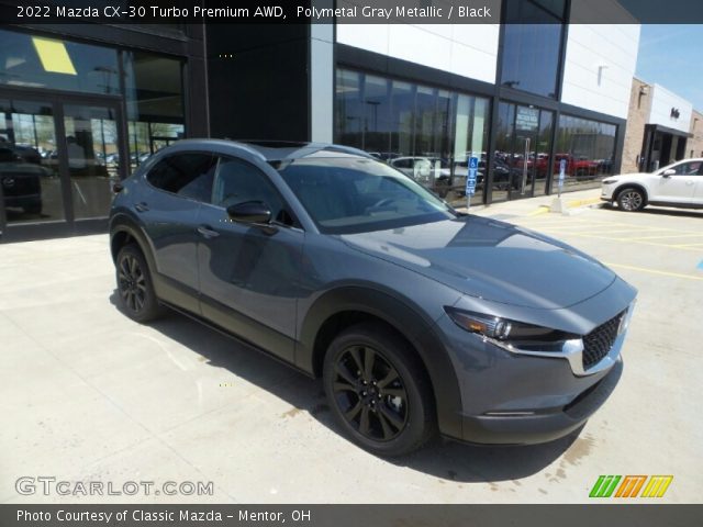 2022 Mazda CX-30 Turbo Premium AWD in Polymetal Gray Metallic
