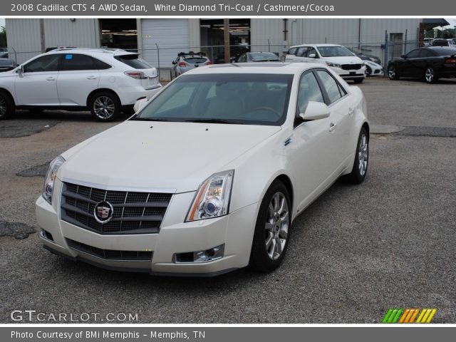 2008 Cadillac CTS 4 AWD Sedan in White Diamond Tri-Coat