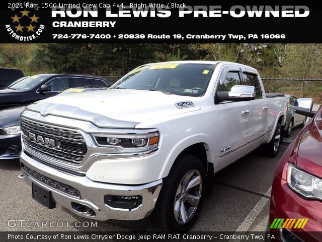 2021 Ram 1500 Limited Crew Cab 4x4 in Bright White