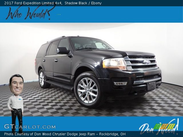 2017 Ford Expedition Limited 4x4 in Shadow Black