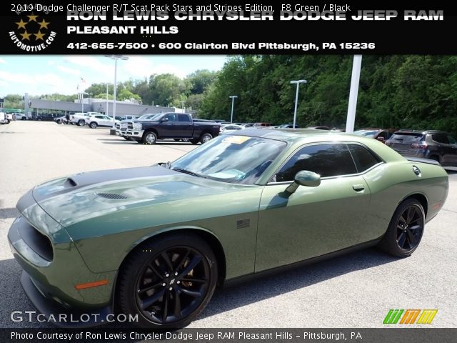 2019 Dodge Challenger R/T Scat Pack Stars and Stripes Edition in F8 Green