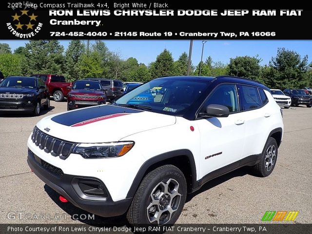 2022 Jeep Compass Trailhawk 4x4 in Bright White