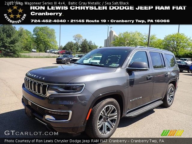 2022 Jeep Wagoneer Series III 4x4 in Baltic Gray Metallic