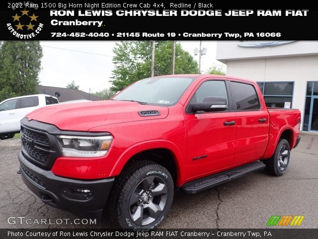 2022 Ram 1500 Big Horn Night Edition Crew Cab 4x4 in Redline