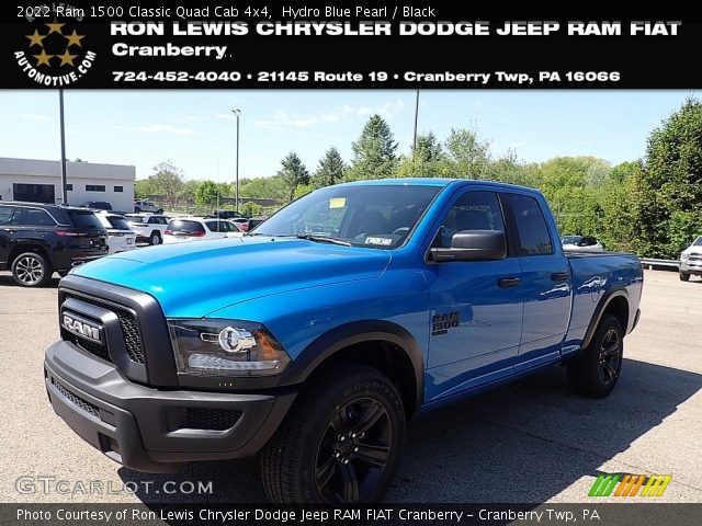 2022 Ram 1500 Classic Quad Cab 4x4 in Hydro Blue Pearl