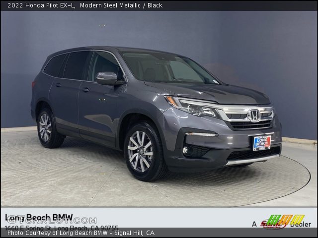 2022 Honda Pilot EX-L in Modern Steel Metallic