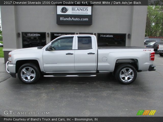 2017 Chevrolet Silverado 1500 Custom Double Cab 4x4 in Summit White