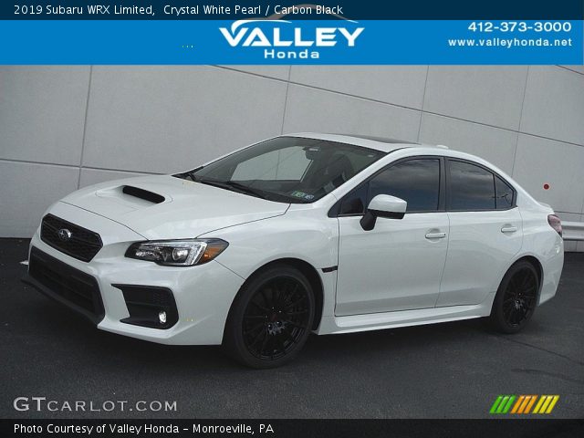 2019 Subaru WRX Limited in Crystal White Pearl