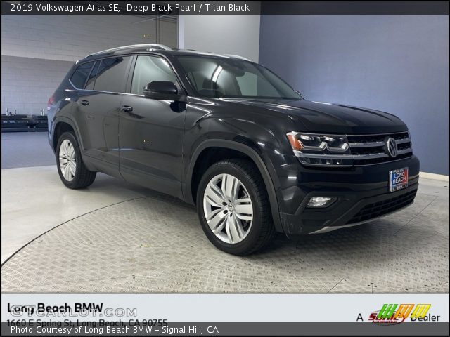 2019 Volkswagen Atlas SE in Deep Black Pearl
