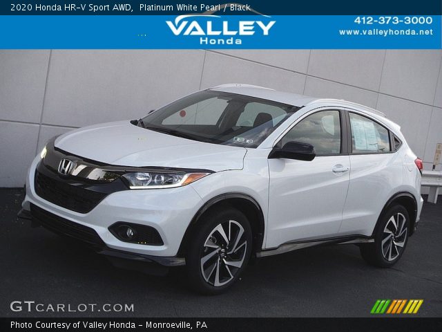 2020 Honda HR-V Sport AWD in Platinum White Pearl